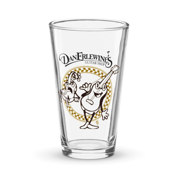 Erlewine Guitar Repair Pint Glass